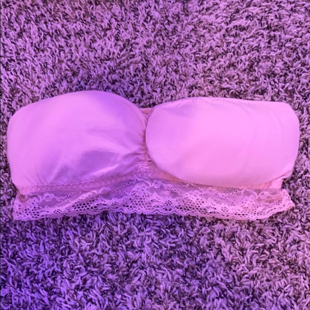 pink bralette